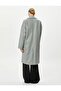 4wak00255ew Women's Coat Gray Melange - 3