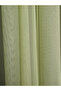 Extrafor Gathered Pistachio Green Tulle Curtain Leaded Honeycomb - 5
