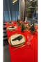 Pearl Velvet Textured 6-Piece Dark Green Napkins - 3