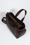 Leather Shoulder Bag Women, Genuine LeatherSpecial Production Bag with Side Pockets - 6