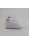 White Elastic Sports Baby Shoes - 4