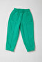 Thick Ribbed Elastic Leg Girl's Sweatpants