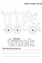 Point to Point Coloring Book with Numbers (Learn English Words) - 4