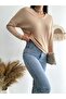 V-Neck Back Lace Detailed Blouse - 4