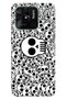 Xiaomi Redmi 10C Compatible Case Patterned Printed Silicone Skull White