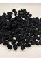 Black Color Almond Model Velvet Bead Jewelry, Bag Making Bead (100gr,~40 Pieces) - 2