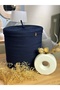 Victor Multi-Purpose Organizer Basket with Lid, Flowerpot with Lid, Organizer with Lid 36X40 - Large Size - 3