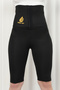Extra High Waist 3 Stage Maximum Sweat-Picking Slimming Unisex Thermal Shorts with Agraph - 5