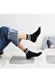 Unisex Mixed Color Striped College Socks Set 6 Pairs - 3