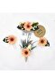 Floral Comb, Bridal Buckle, Bridal Comb, Bridal Buckle Set, Bridal Set, Collar Flower Set