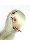 Floral Comb, Bridal Buckle, Bridal Comb, Bridal Buckle Set, Bridal Set, Collar Flower Set - 3