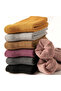 Colorful Women's 4-Piece Winter Terry Socks High Quality Terry Socks - 3