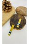 Handmade Brass Apparatus Eye Enameled Women's Earrings