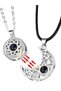 Lover Necklace Magnetic I Love You in 100 Languages Projection Couple Necklace - 8