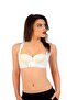 White Women's Corset - Back Enhancer and Breast Lift - 795