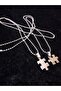 Double Puzzle Best Friends Necklace for a Friend - 3