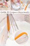 Practical New Stainless Steel Whisk with Stripping Egg Milk Flour Pastry Dumpling Donut Dessert Hand Whisk - 2