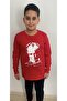 Unisex Ataturk Printed Red Long Sleeve 100% Cotton T-Shirt - 2