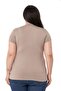Large Size Half Fisherman Short Sleeve Viscose Mink Body - 3