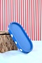 Navy Blue Cloudy Organizer Set (3 Pieces) (Pen Holder, Oval Tray and Mini Heart Plate) - 5