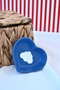 Navy Blue Cloudy Organizer Set (3 Pieces) (Pen Holder, Oval Tray and Mini Heart Plate) - 3