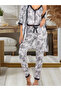 Women's 3-Piece Pajama Set - 4