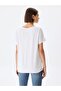 Tosehe Pocketed Embroidered White T-shirt with Ltb Logo - 3