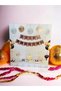 Happy Birthday Banner Gold Golden Yellow Gilt Happy Birthday Lettering on Kraft - 7