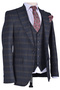 CRT 239 PLAID SLIMFIT SUIT DRESS - 3