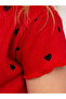 Fluffy Tulle Flexible Lycra Heart Printed Princess Tutu Dress - 8