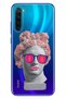 حافظة متوافقة مع هاتف Xiaomi Redmi Note 8 من السيليكون المطبوع بتصميم Cool Goddess