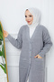 Women's Button Closure Pocket Knitwear Cardigan - 3