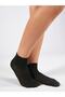 Green Glitter Collection Quarter Elastic Seamless Women's Half Sock Socks