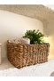 Wicker 25x25x12cm Square Organizer/Basket/Organizer - 4