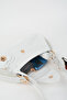 Baguette Wallet Design Artificial Leather Snap Closure Hand and Shoulder Bag - 5