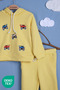Unisex Off-Road Jeep Truck Embroidered Hooded Sweatshirt Tracksuit Set 2 Pieces 2-3-4-5 Years - 4