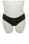 Women's 4 Colors Black White Skin Ecru 4 Pack Laser Cut Seamless Non-Marking Cotton Bikini Panties - 6
