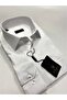 Regularfit White Satin Classic Collar Shirt - 3