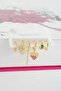 Women's Vip Series Special Design Baguette Zircon Stone 6-Piece Earring Set