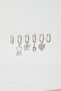 Women's Vip Series Special Design Baguette Zircon Stone 6-Piece Earring Set - 2