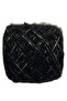 Moher Acrylic: Black Color Gold Small Sequin Balls 100 gr - 3