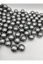 16mm Matte Smoked / Anthracite Color World Model Beads, Hobby, Bag Making Beads (~42 Pieces) - 3
