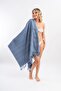 100x170cm Large Beach Bath Shower Towel Fringed 100% Cotton - 4