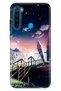 Xiaomi Redmi Note 8 Compatible Case Patterned Printed Silicone Empire State