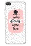 Huawei P9 Lite 2017 Compatible Case Patterned Printed Silicone Let Dream Love