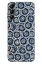 Samsung Galaxy S23 Fe Compatible Case Patterned Printed Silicone Blue Touch