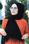 Women's Feathered Medina Shawls - 2