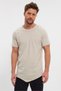 3-Piece Advantageous Pack Wide Collar Asymmetrical and Filthy Cut Detailed Short Sleeve T-Shirt - 5