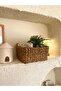 Wicker 25x25x12cm Square Organizer/Basket/Organizer - 3