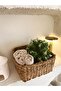 Wicker 25x25x12cm Square Organizer/Basket/Organizer - 5